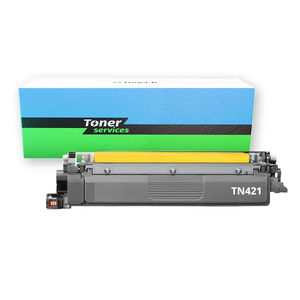 Toner compatible Brother TN421 Jaune